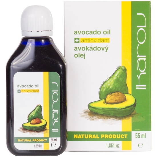 Avokádový olej Ikarov je prírodný antioxidant